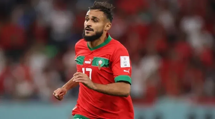Foto: Catherine Ivill/Getty Images/Catar - Boufal: destaque de Marrocos contra a Espanha