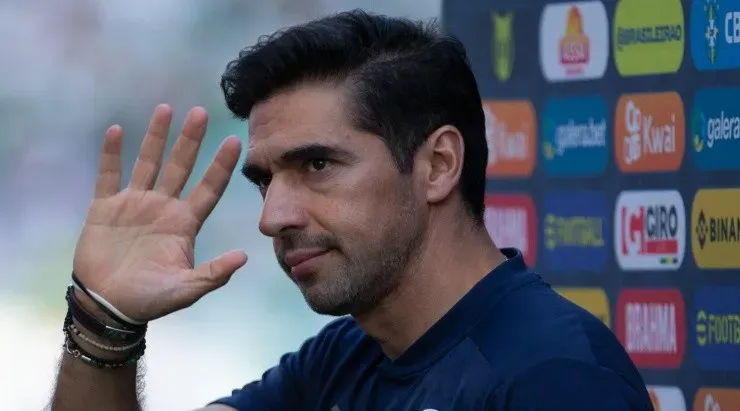 Gil Gomes/AGIF - Abel no Palmeiras.