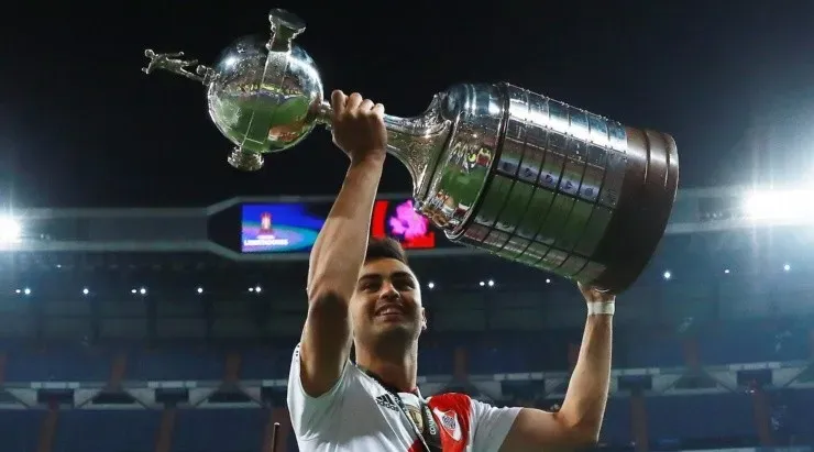 (Photo by Gonzalo Arroyo Moreno/Getty Images) - Pity foi campeão da Libertadores pelo River Plate.