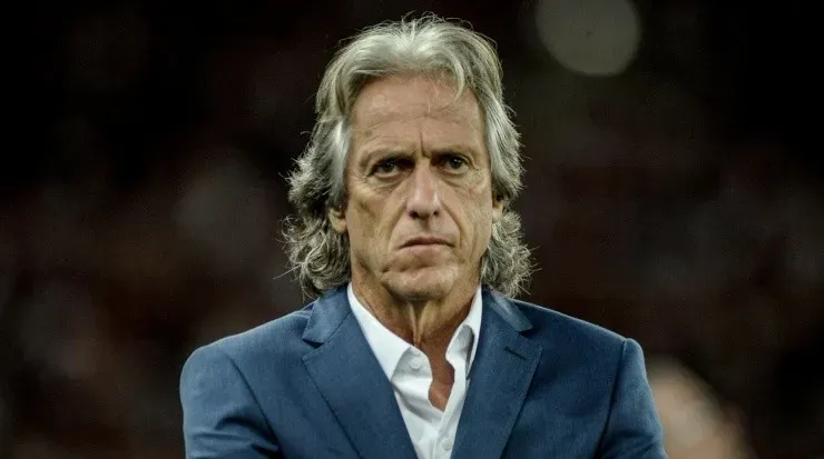 Allan Carvalho/AGIF - Jorge Jesus no Flamengo.