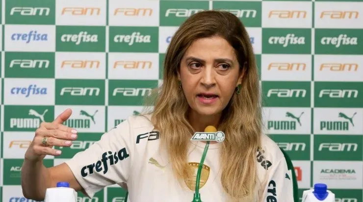 Leila Pereira não deve contratar Perrone para o Palmeiras. Foto: César Greco/ Palmeiras