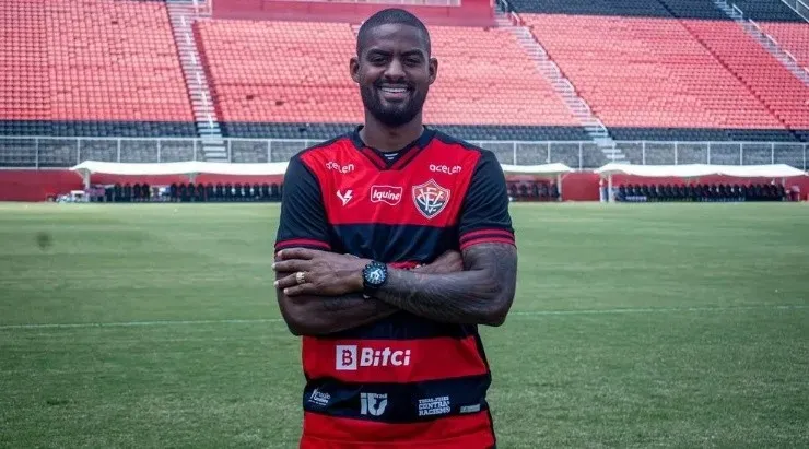 Foto: Victor Ferreira/EC Vitória - Dankler foi apresentado nesta terça-feira (27).