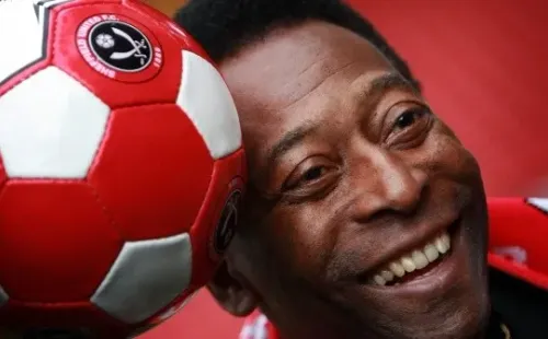 Foto: Getty Images – Pelé também deixou sua marca contra o Botafogo-SP