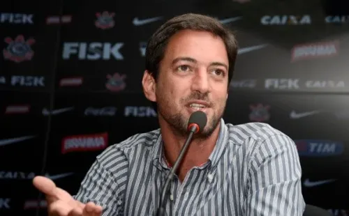 O diretor de futebol Duilio Monteiro Alves durante coletiva de imprensa realizado no CT Joaquim Grava em 03 de Janeiro, 2013. Foto: Mauro Horita/AGIF