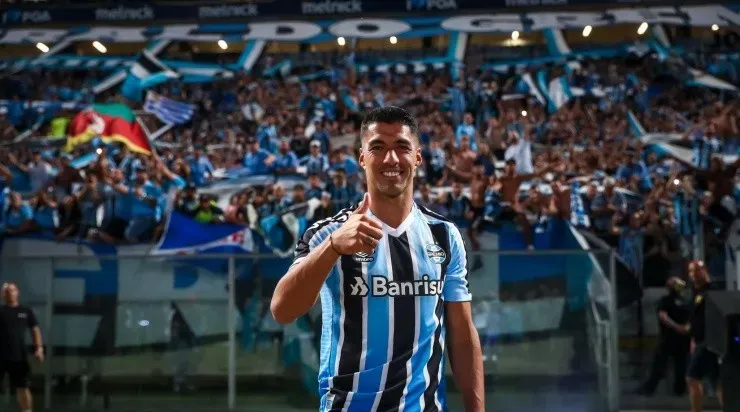 Suárez pode estrear diante do São Luiz, no próximo dia 17 de janeiro. Foto: Lucas Uebel Grêmio