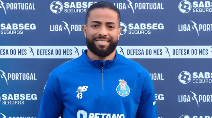 Foto: Arquivo Pessoal João Marcelo/Instagram - João Marcelo foi eleito o melhor zagueiro da temporada da Liga Portugal II