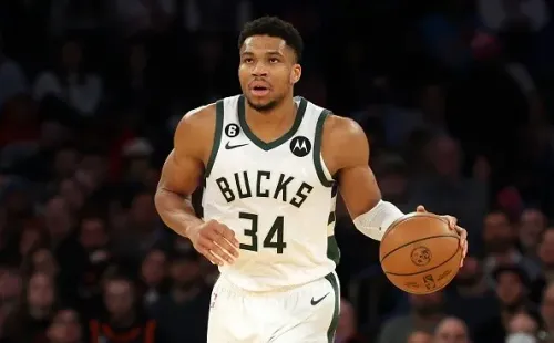 Giannis segue entre os cotados para o prêmio de MVP. Créditos: Sarah Stier/Getty Images
