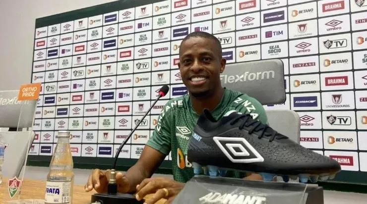 Foto: Divulgação / Facebook FFC - Keno falou pela primeira vez com a imprensa.