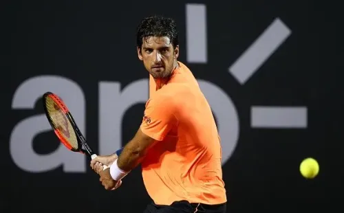 Bellucci durante o Rio Open de 2018. Créditos: Buda Mendes/Getty Images