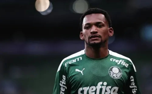 SP - Sao Paulo - 01/02/2022 - PAULISTA 2022, PALMEIRAS X AGUA SANTA - Jailson jogador do Palmeiras durante aquecimento antes da partida contra o Agua Santa no estadio Arena Allianz Parque pelo campeonato Paulista 2022. Foto: Ettore Chiereguini/AGIF