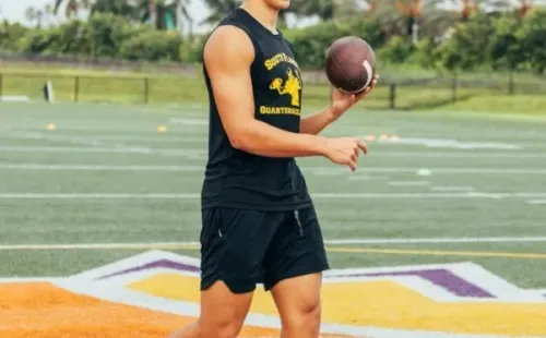 Davi treinando nos Estados Unidos. Foto: Reprodução/Instagram oficial de Davi Belfort