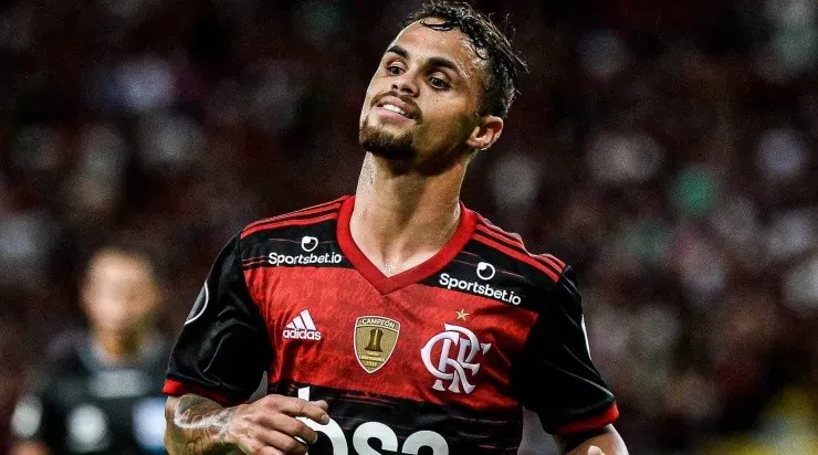 Michael ainda está na mira do Grêmio. Foto: Marcelo Cortês/ Flamengo