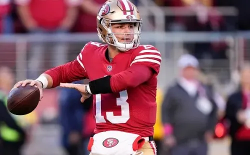 Brock Purdy terá o maior desafio de sua curta carreira. Créditos: Thearon W. Henderson/Getty Images