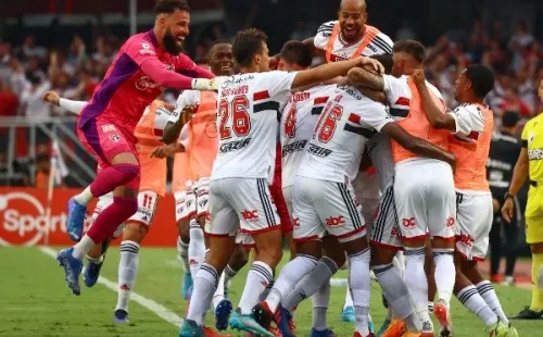 Foto: Marcello Zambrana/AGIF – São Paulo venceu o Corinthians na semifinal do Paulistão
