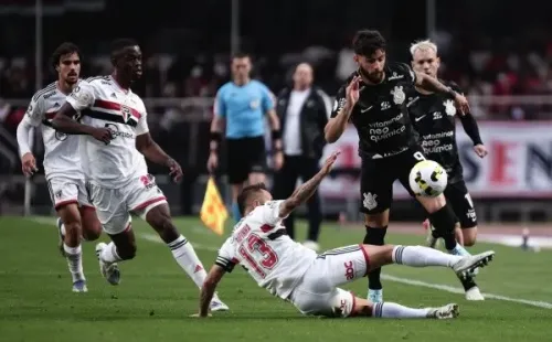 Foto: Ettore Chiereguini/AGIF – Último Majestoso teve empate no Morumbi