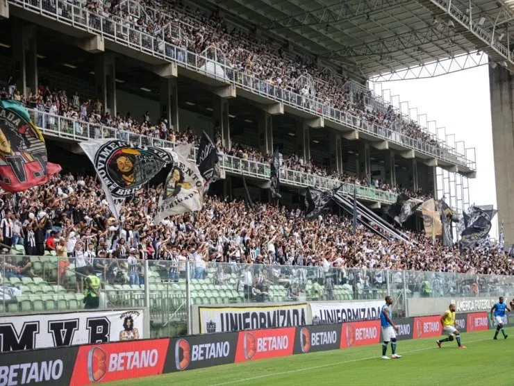 Gilson Junio/AGIF – Torcida do Atlético-MG no Independência na estreia da equipe em 2023
