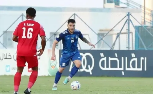 Matheus Silva em ação nos Emirados Árabes. Foto: Divulgação