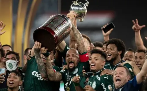 Foto: Jorge Rodrigues/AGIF – Palmeiras conquistou a Libertadores em cima do Santos