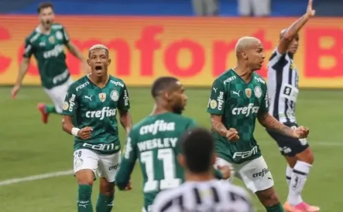Foto:Marcello Zambrana/AGIF – Palmeiras venceu mais uma sobre o Santos