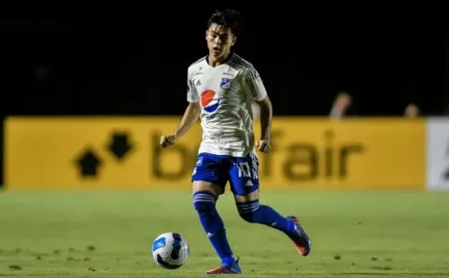 Foto: Thiago Ribeiro/AGIF – Daniel Ruiz defende o Millonários, da Colômbia, e foi oferecido ao Corinthians