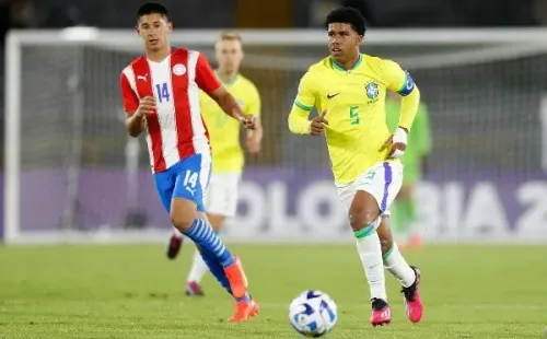 Foto: Rafael Ribeiro/CBF – Andrey Santos virou sonho de consumo dos palmeirenses