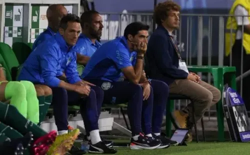 Foto: (Cesar Greco/Palmeiras) - Abel queria que Kuscevic permanecesse no Palmeiras, mas o zagueiro queria sair