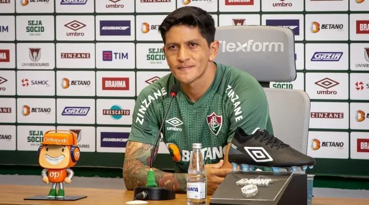 Foto: Marcelo Goncalves/FFC/Divulgação - O centroavante está contente no Fluminense