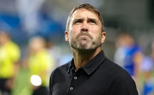 Foto: (Gilson Junio/AGIF) - Eduardo Coudet tem a missão de brigar pela taça da Libertadores no Atlético