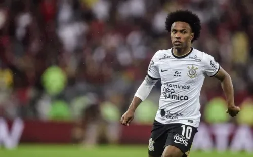 Foto: Thiago Ribeiro/AGIF – Jogo marcou o único gol de Willian na sua volta pelo Corinthians