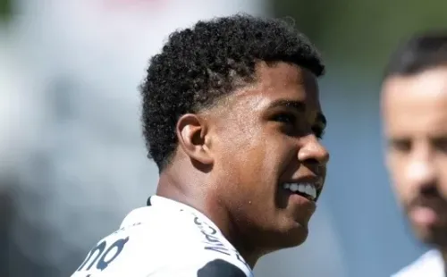 Andrey Santos está acertado com o Palmeiras - Foto: Jorge Rodrigues/AGIF