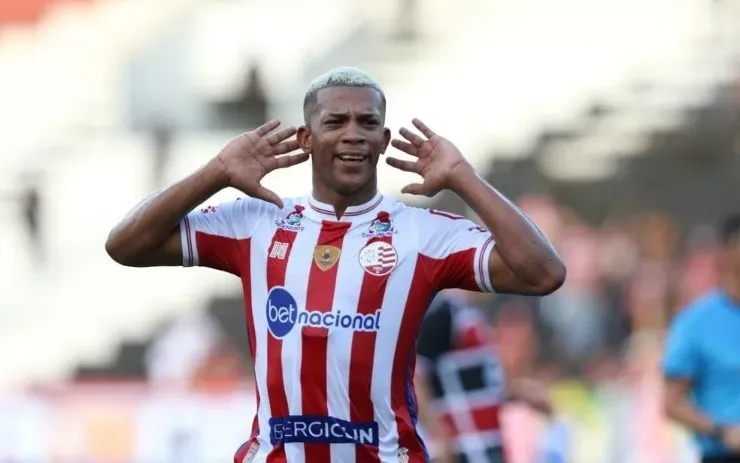 Foto: Reprodução/CNC – Júlio atacante do Náutico