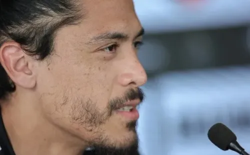 Foto: Pedro Souza / Atlético – Maurício Lemos deve começar na defesa titular do Galo contra o Carababo pela Libertadores