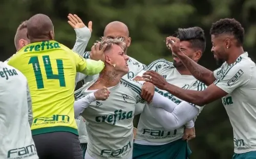 Foto: Ale Cabral/AGIF – Guedes levou trote “violento” na época do Palmeiras e Egídio relembrou dos detalhes