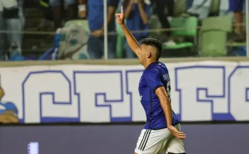Foto: Gilson Junio/AGIF – Bruno Rodrigues foi o autor do gol do Cruzeiro