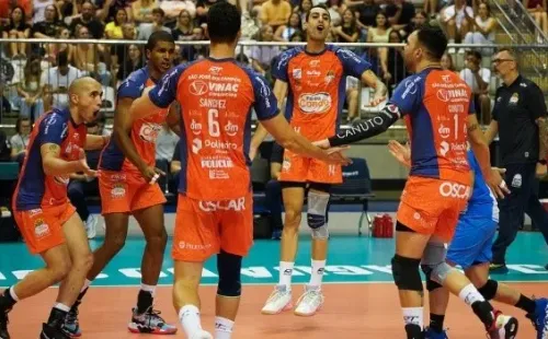 São José bateu o Minas na semifinal. Foto: Maurício Val/FVImagem/CBV