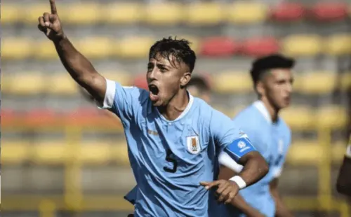 Fabricio Diaz foi destaque do Uruguai no Sub-20 - Foto: Divulgação/Conmebol