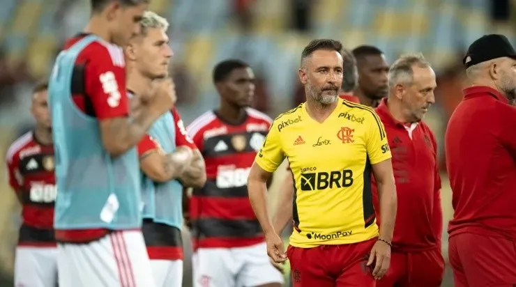 Foto: Jorge Rodrigues/AGIF - VP após perder o 'título' da Taça Guanabara para o Flu.