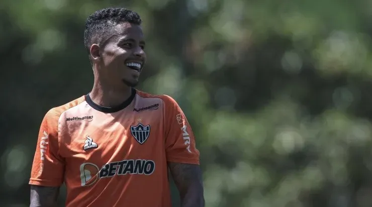 Palmeiras ainda não desistiu de Allan. Foto: Pedro Sousa/ Atlético Mineiro