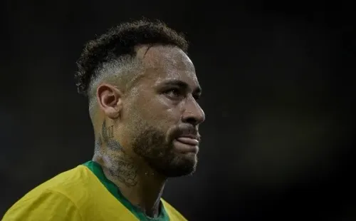 RJ - Rio de Janeiro - 24/03/2022 - ELIMINATORIAS COPA DO MUNDO 2022, BRASIL X CHILE - Neymar jogador do Brasil durante partida contra o Chile no estadio Maracana pelo campeonato Eliminatorias Copa do Mundo 2022. Foto: Thiago Ribeiro/AGIF