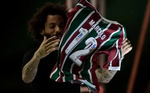 Agif/Thiago Ribeiro – Marcelo é apesentado ao Fluminense