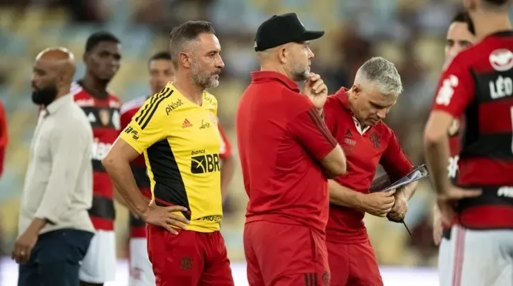 Foto: Jorge Rodrigues/AGIF - VP após perder a Taça Guanabara para o Flu de Diniz.