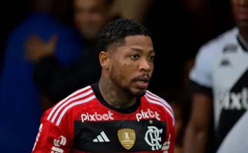 RJ - Rio de Janeiro - 05/03/2023 - CARIOCA 2023, FLAMENGO X VASCO - Marinho jogador do Flamengo antes da partida contra o Vasco no estadio Maracana pelo campeonato Carioca 2023. Foto: Thiago Ribeiro/AGIF