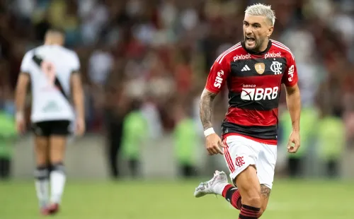 Agif/Jorge Rodrigues – Arrascaeta costuma marcar contra o Vasco