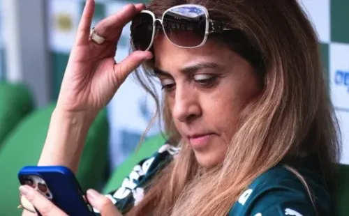 SP - Sao Paulo - 14/01/2023 - PAULISTA 2023, PALMEIRAS X SAO BENTO - Leila Pereira presidente do Palmeiras antes de partida contra o Sao Bento no estadio Arena Allianz Parque pelo campeonato Paulista 2023. Foto: Ettore Chiereguini/AGIF