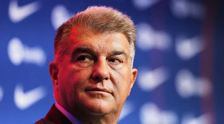 Joan Laporta quer contratar Messi para a temporada 2023/2024. Foto:Eric Alonso/Getty Images
