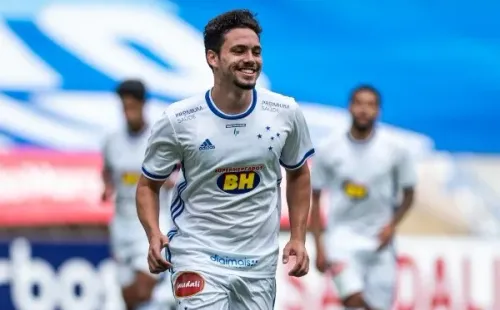 Foto: Bruno Haddad/Cruzeiro – Maurício durante jogo do Cruzeiro em 2020 quando ainda defendia o time celeste