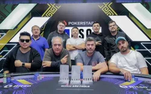 Mesa final do 1-Day High Roller (Foto: Divulgação/BSOP)