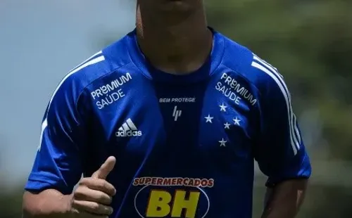 Danilo Santos treinando na Toca em janeiro de 2021