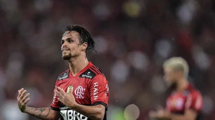 Michael não jogará mais no Palmeiras. Foto:Thiago Ribeiro/AGIF