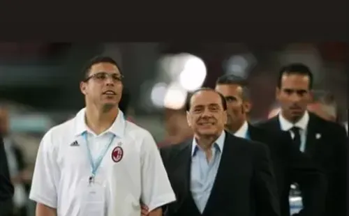 Ronaldo Fenômeno lamenta morte de Silvio Berlusconi - Reprodução/Instagram - Reprodução/Instagram